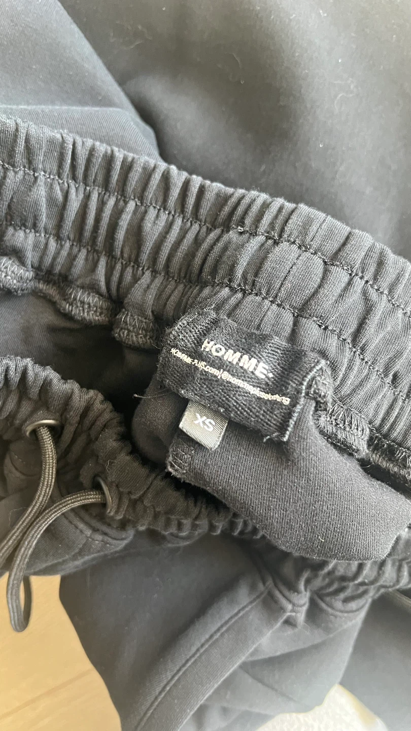 2 Homme Essential Black Joggers & 1 BadFive pants - photo 3