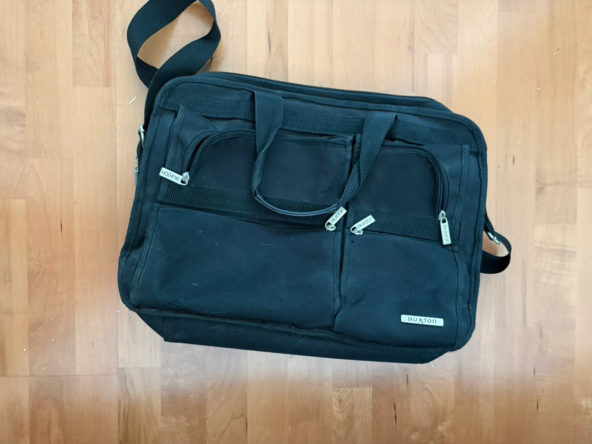 Buxton Black Laptop Bag - photo 2