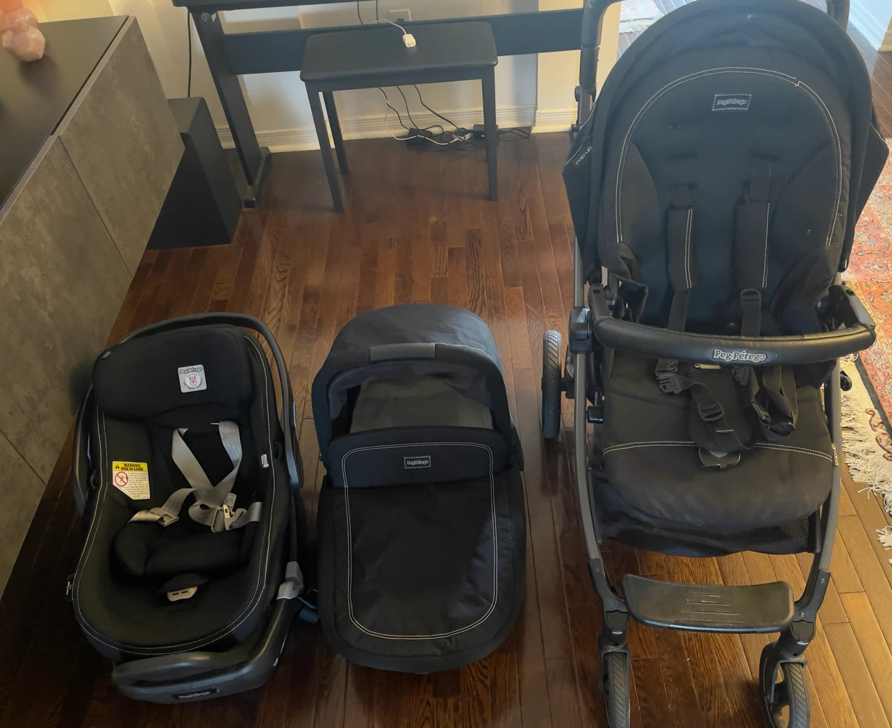 Peg-Pérego Stroller Travel System (Car Seat, Bassinet, Stroller) - photo 5