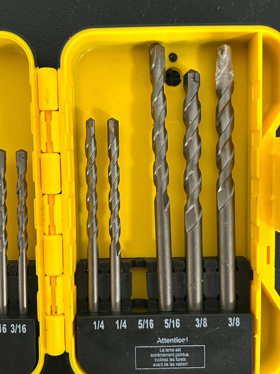 WORKPRO Masonry Drill Bit Set - photo 3