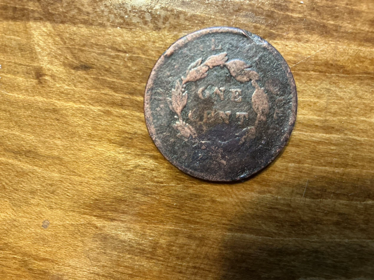 1831 USA CORONET Head Cent Coin ! - photo 2