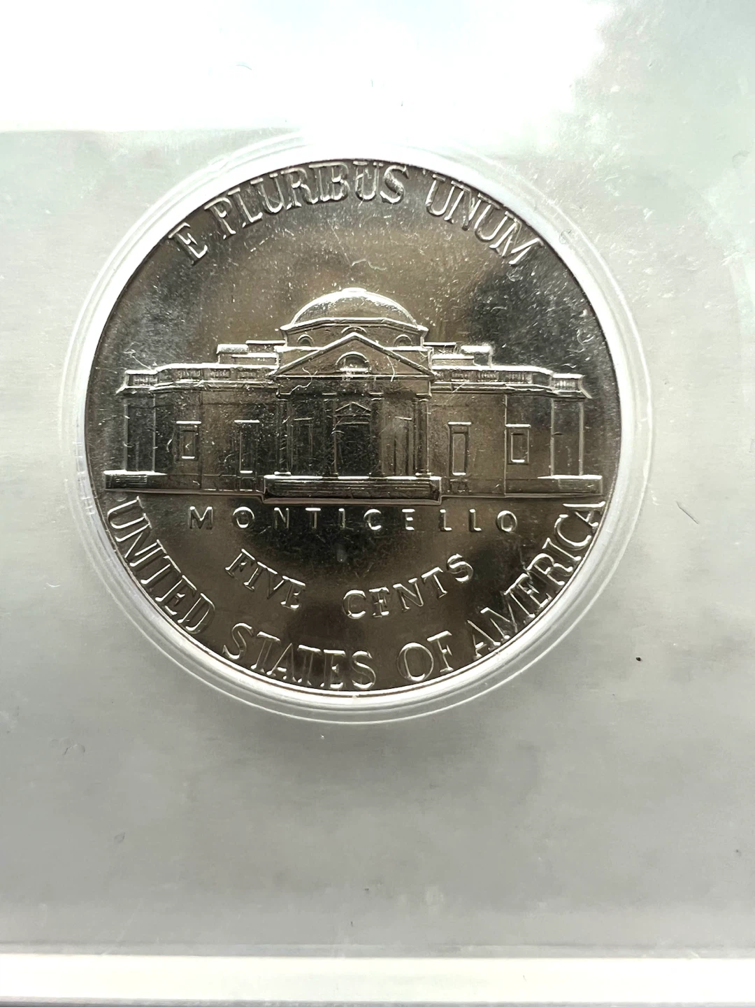 1972 ICG MS66 FS Jefferson Nickel 5C - photo 4