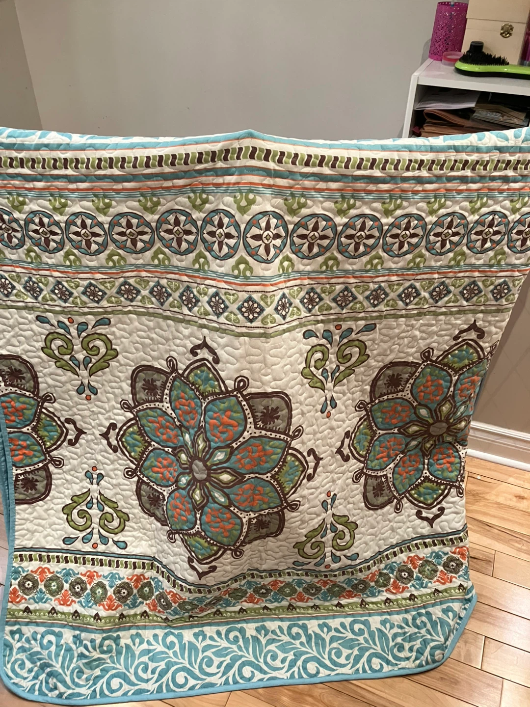 Safdie Twin Size Multicolor Quilt Set - photo 5