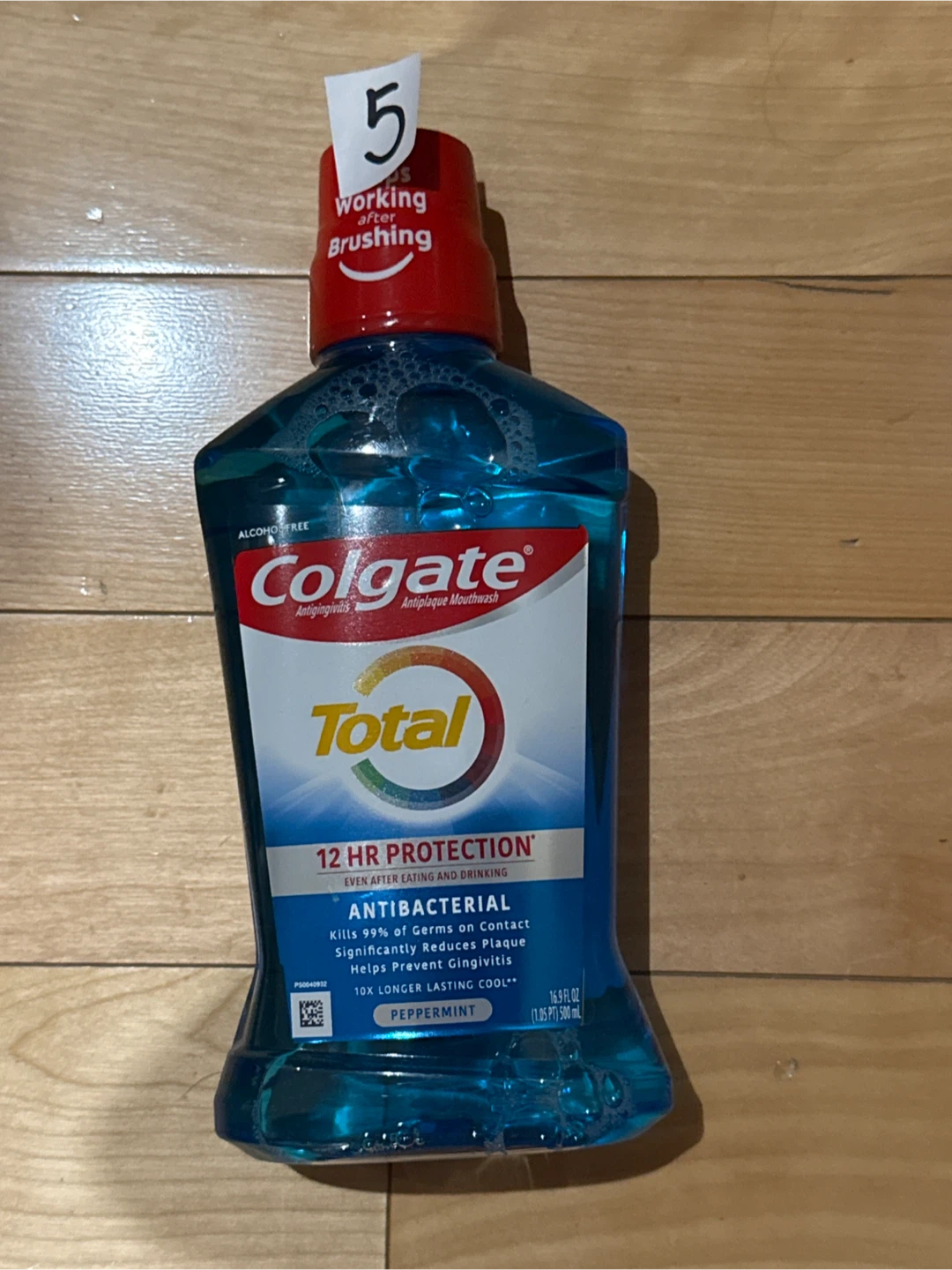 Colgate Total Spearmint Antiseptic Mouthwash - 16.9 oz - photo 3