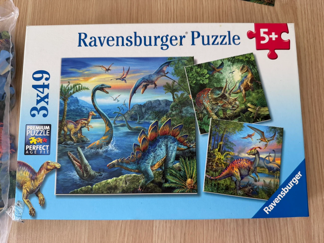 Ravensburger Dinosaur Puzzle - 3x49 Pieces