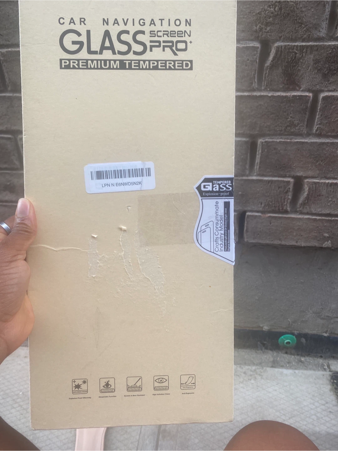 Car Navigation Screen Protector - Premium Tempered Glass