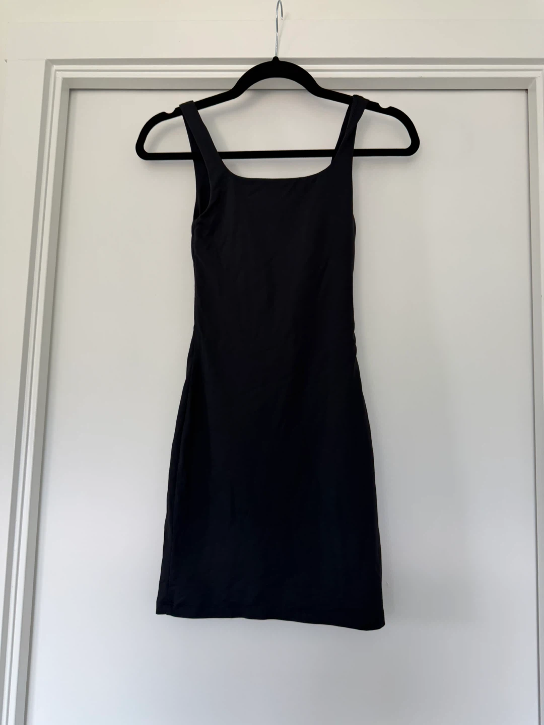 BABATON Black Square Neck Mini Dress - photo 2