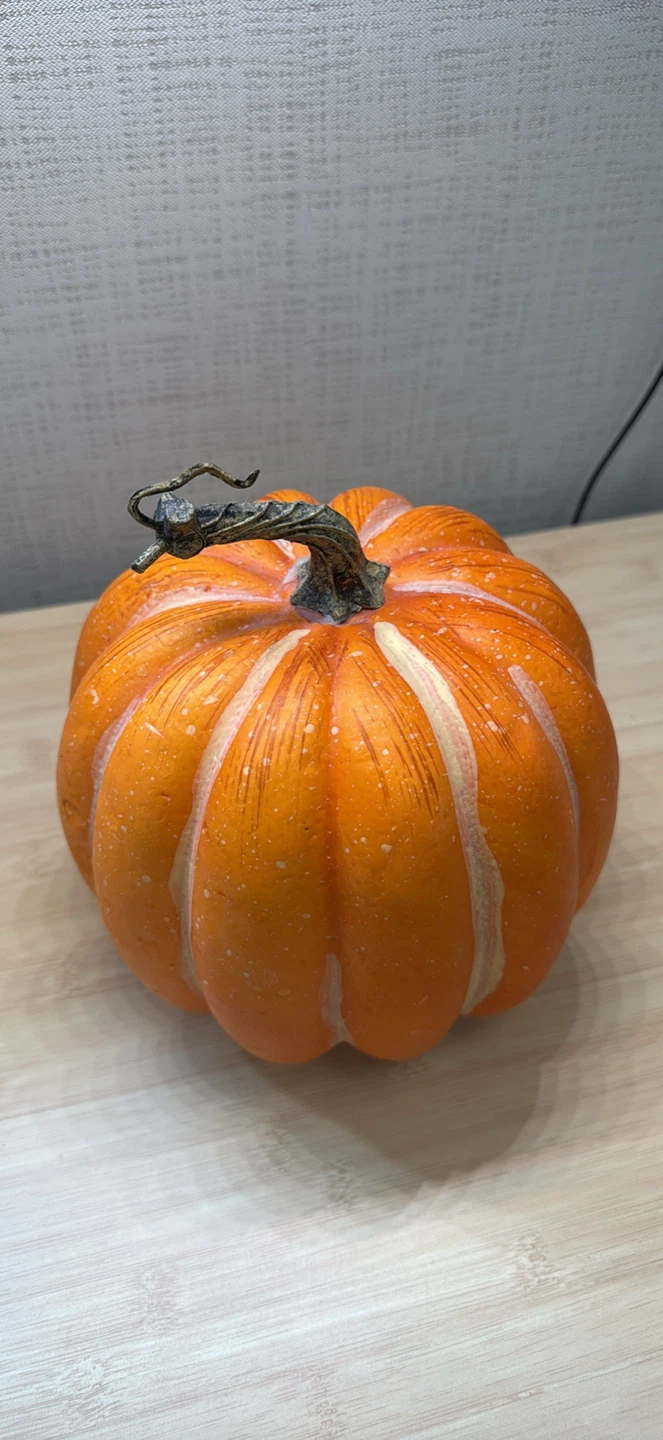 Orange Decorative Pumpkin