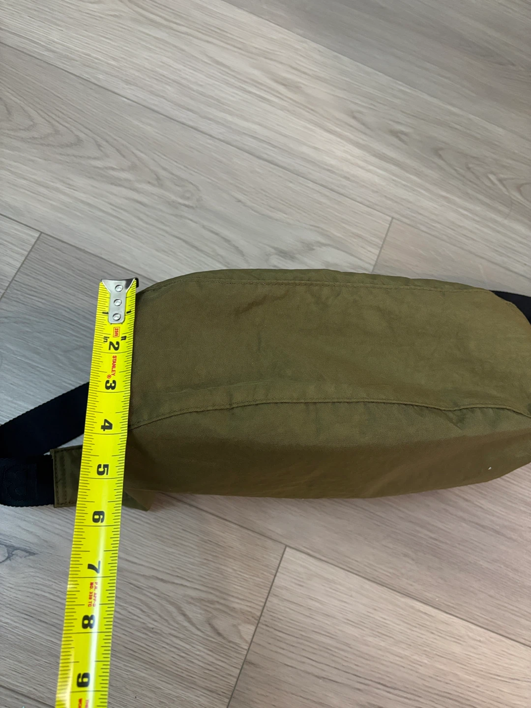 BAGGU olive green medium crescent nylon crossbody Bag - photo 5