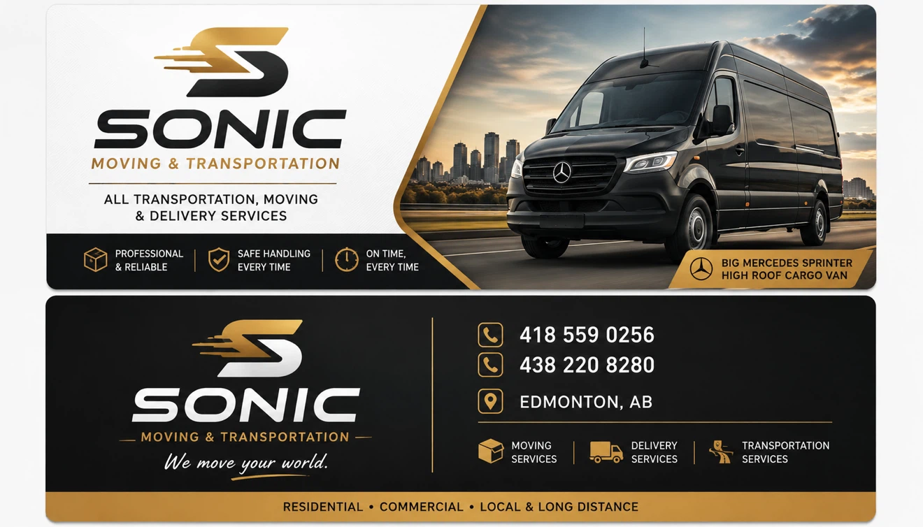 Sonic Moving & Transportation Services