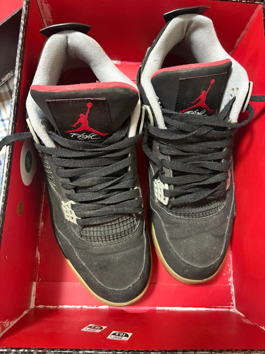 Air Jordan 4 Retro "Bred" Sneakers