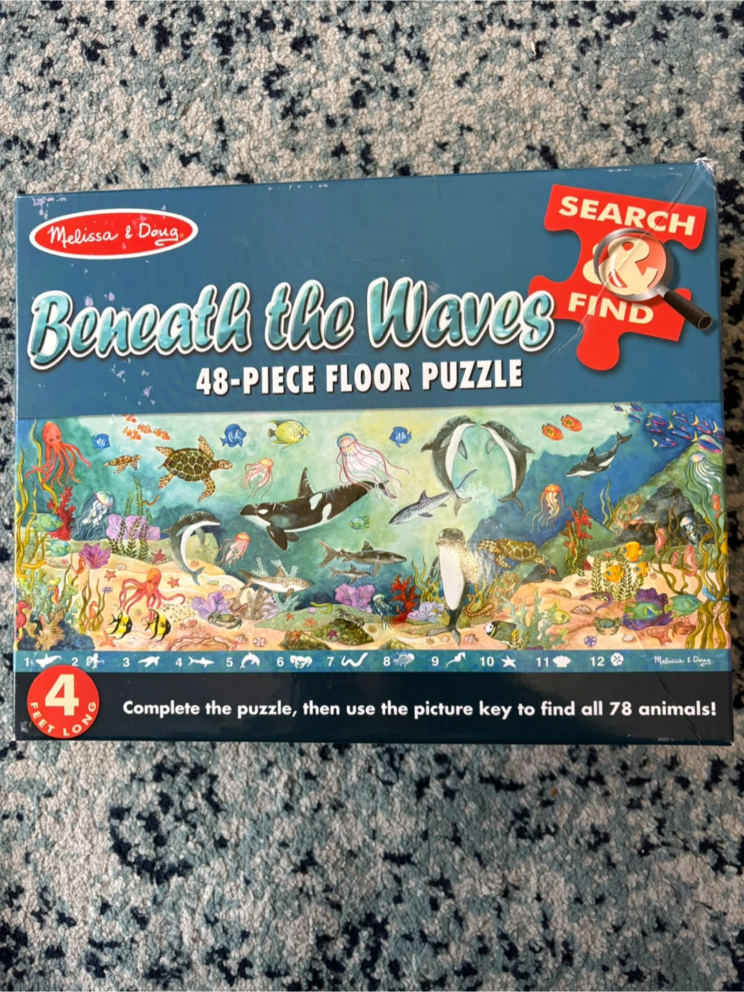 Melissa & Doug Beneath the Waves 48-Piece Floor Puzzle - photo 2