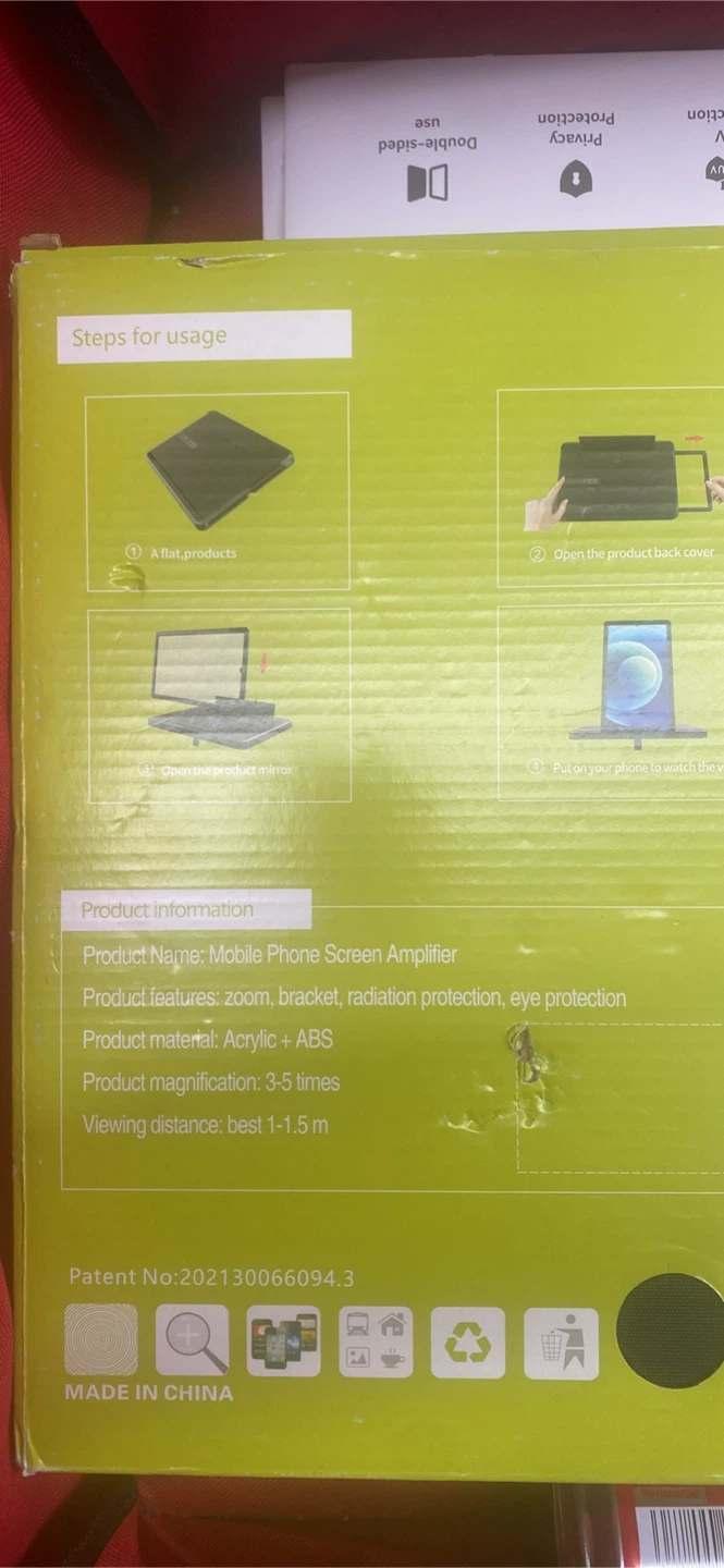 Mobile Phone Screen Amplifier 2packs - photo 2