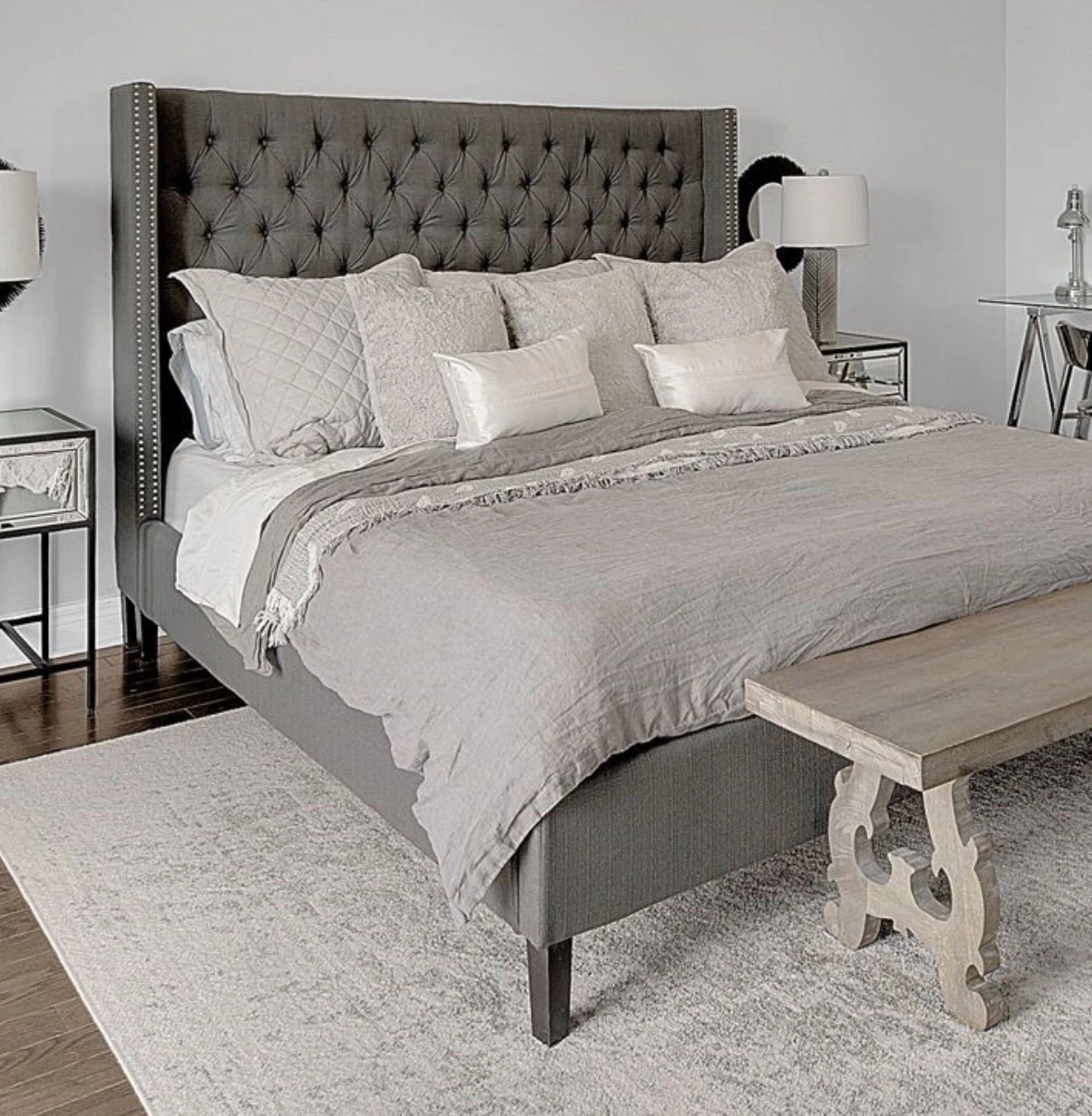 King bed