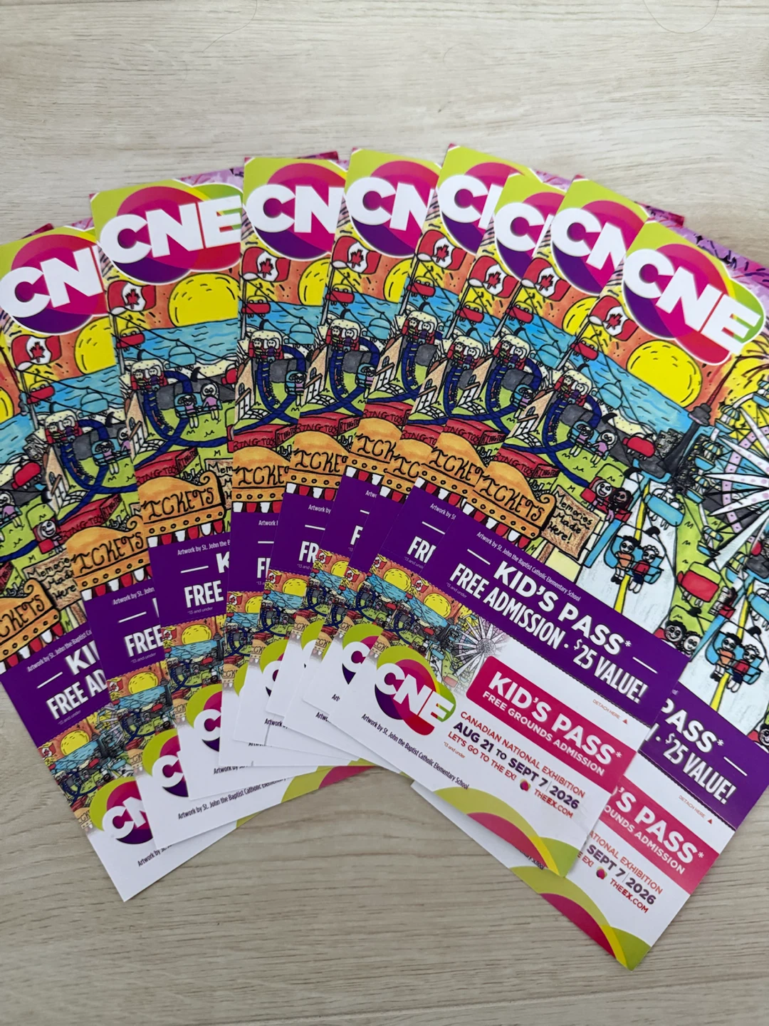 CNE Kid's Pass Tickets (2026).