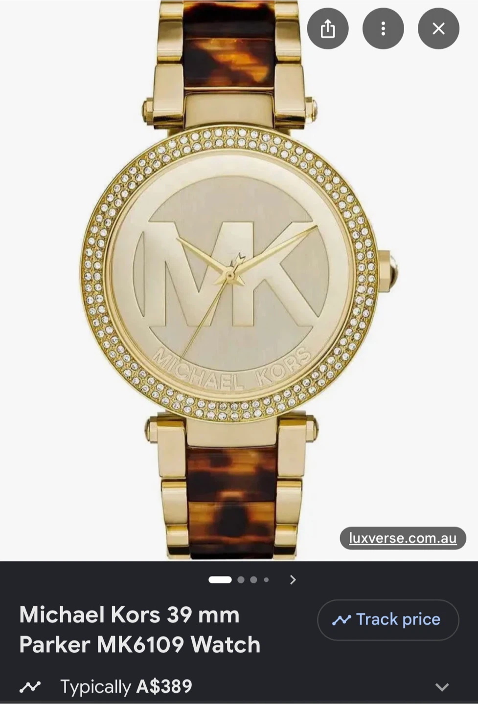 Michael Kors Parker MK6109 Watch New! - photo 5