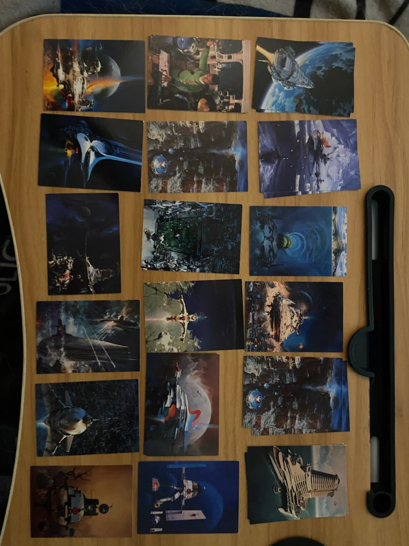 John Berkey Science Fiction Art Trading Cards