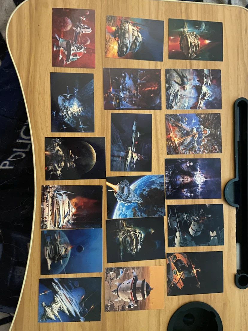 John Berkey Science Fiction Art Trading Cards - photo 3