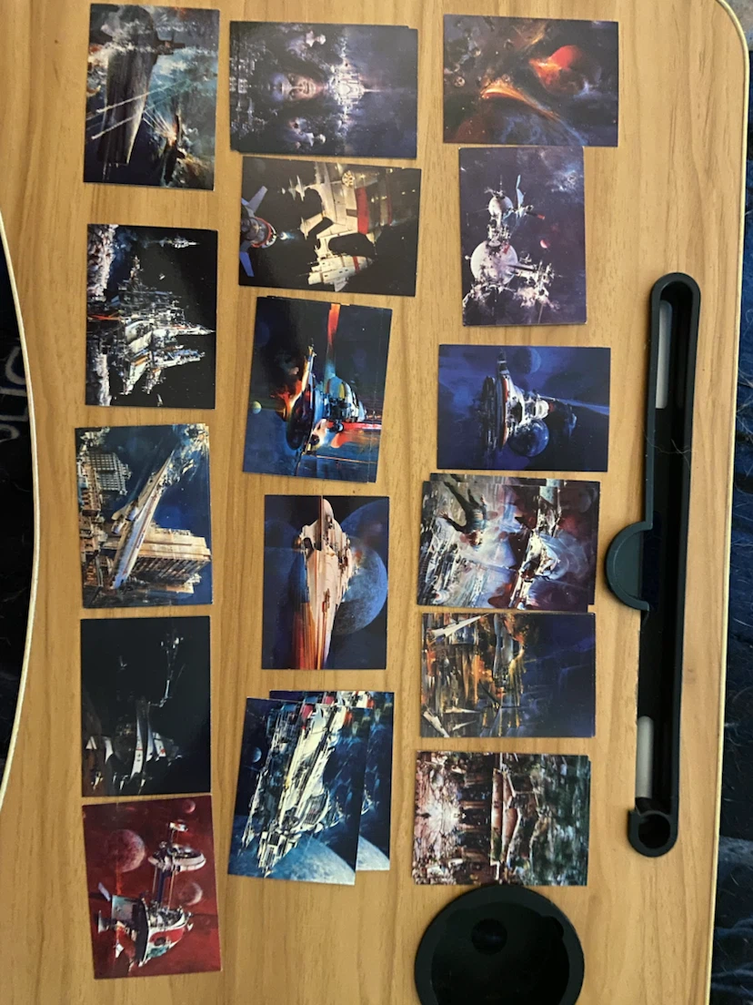 John Berkey Science Fiction Art Trading Cards - photo 4