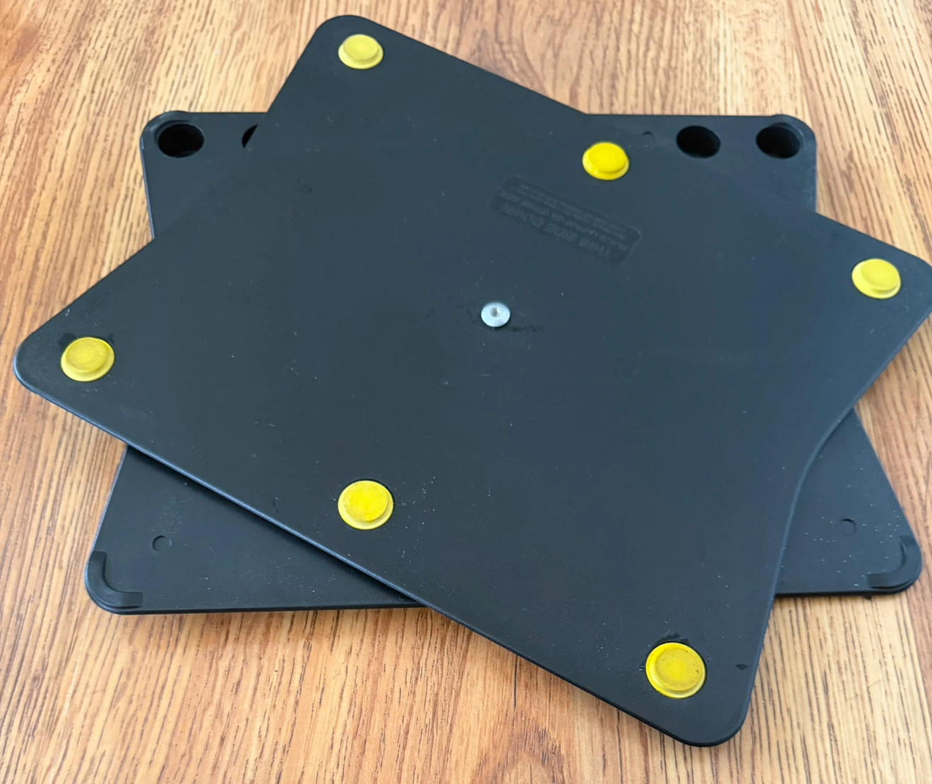 Black Cutting Board Mat Set
