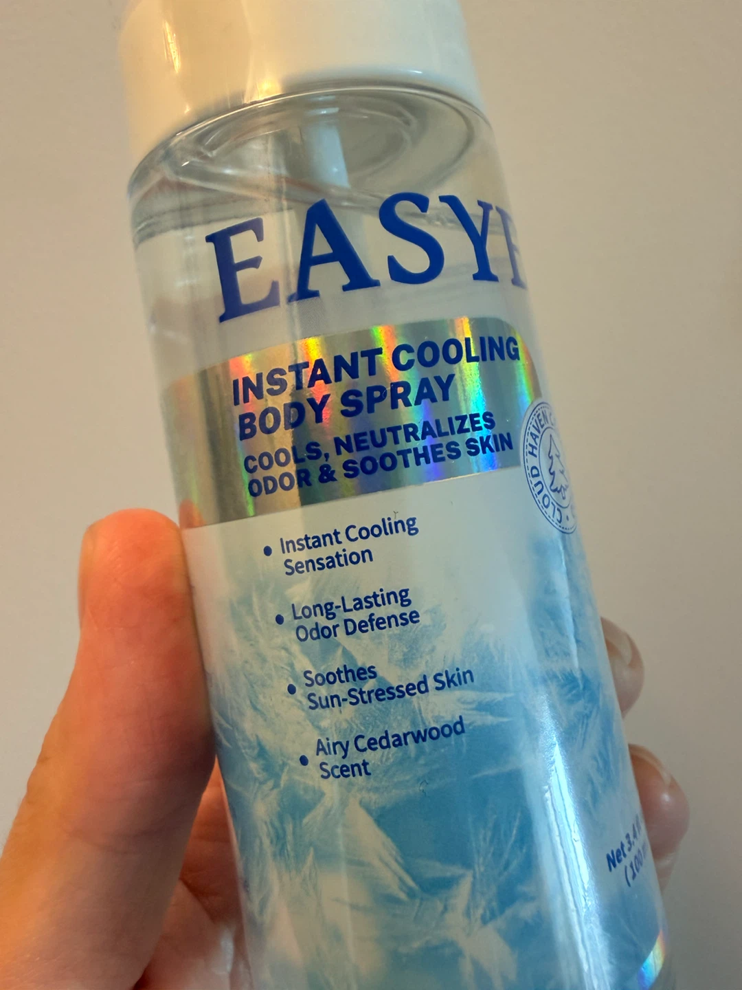 Easyès Instant Cooling Body Spray
