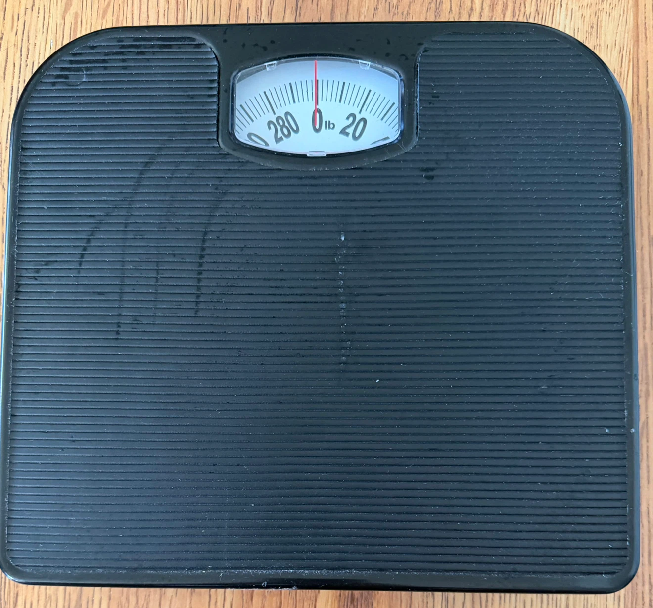 Black Analog Bathroom Scale - photo 2