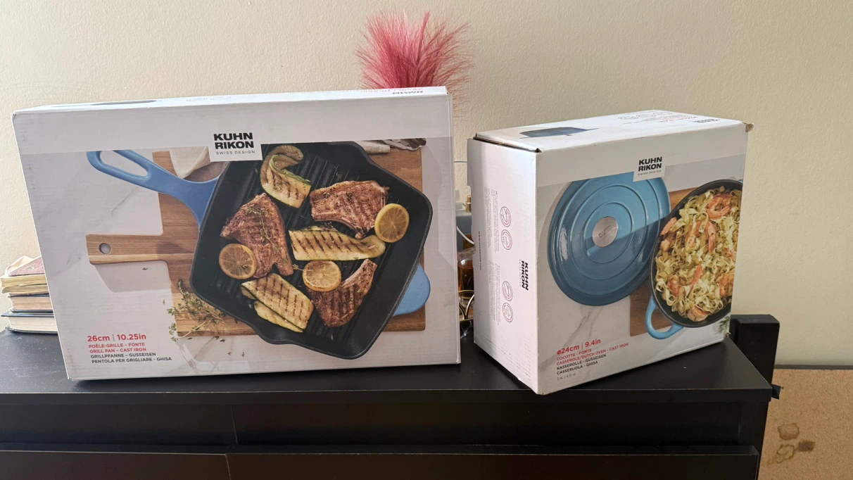 Kuhn Rikon Swiss Design Grill Pan and Dutch Oven
