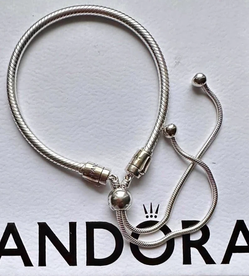 Pandora Sterling Silver Adjustable Bracelet
