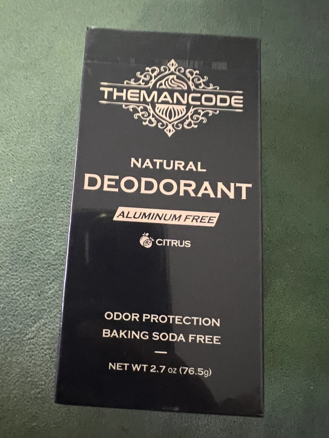 TheMancode Natural Deodorant Citrus 2.7 oz