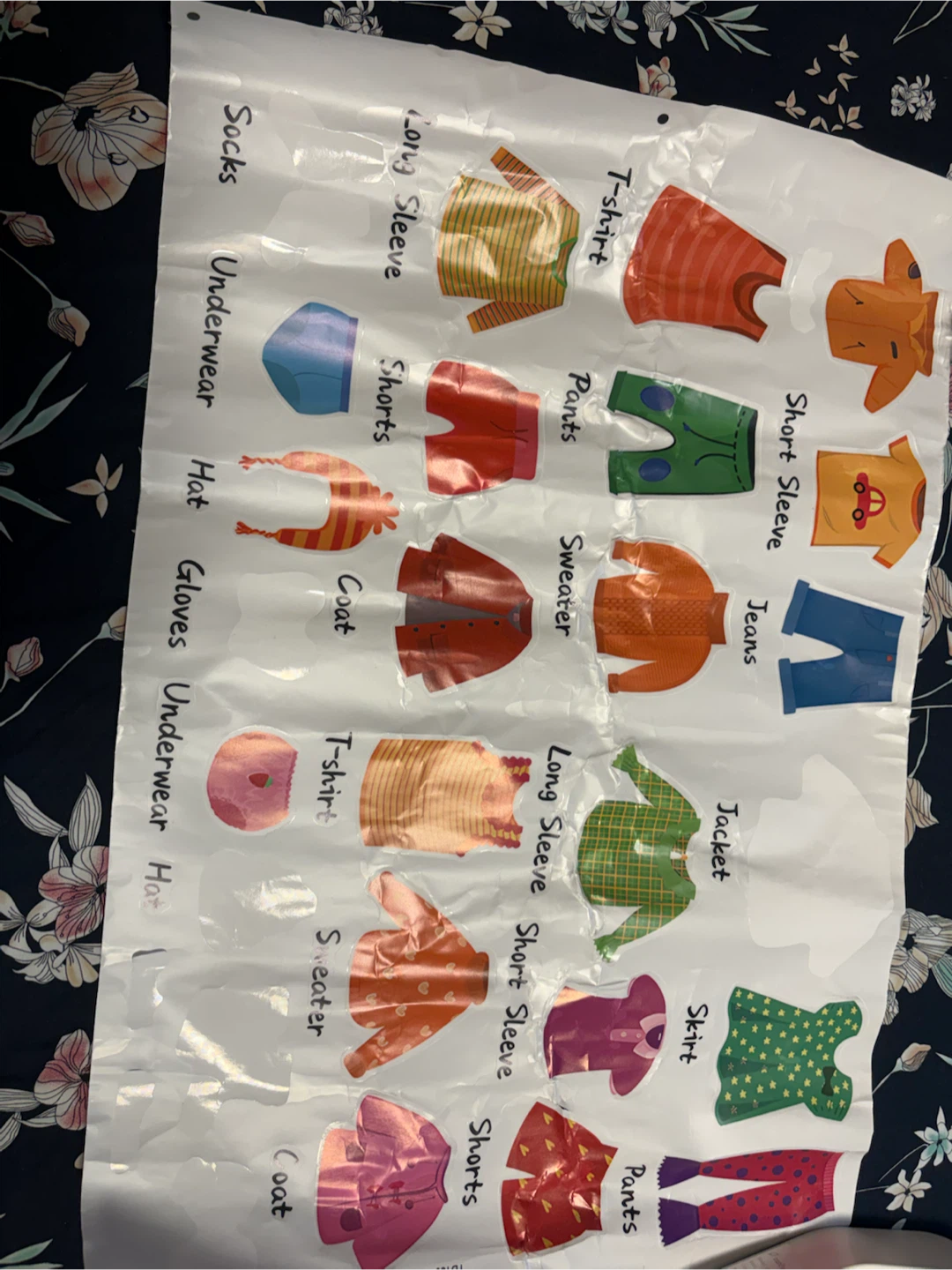 Clothing Dress-Up Sticker Sheet