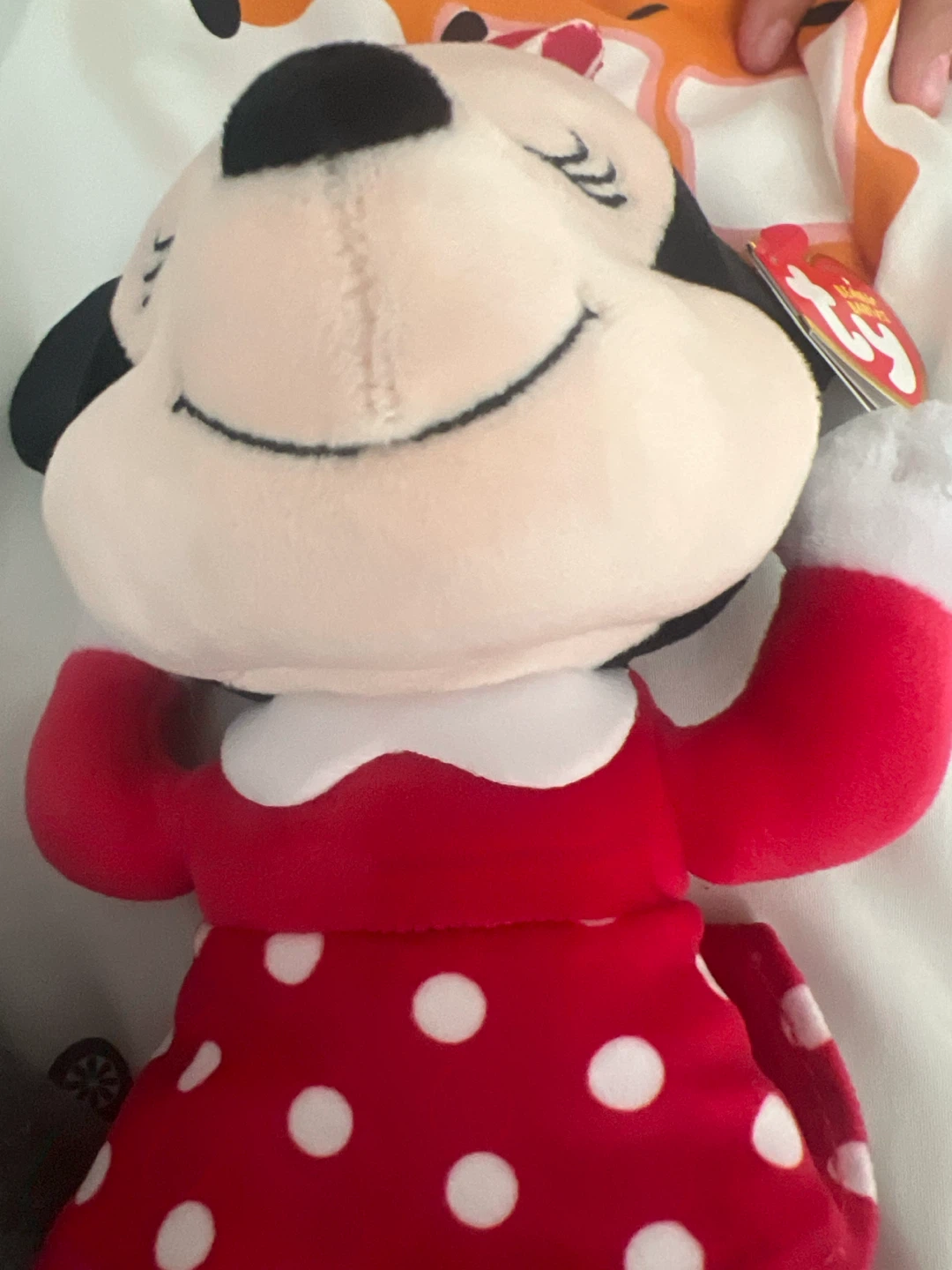 Ty Beanie Baby Minnie Mouse Plush Toy