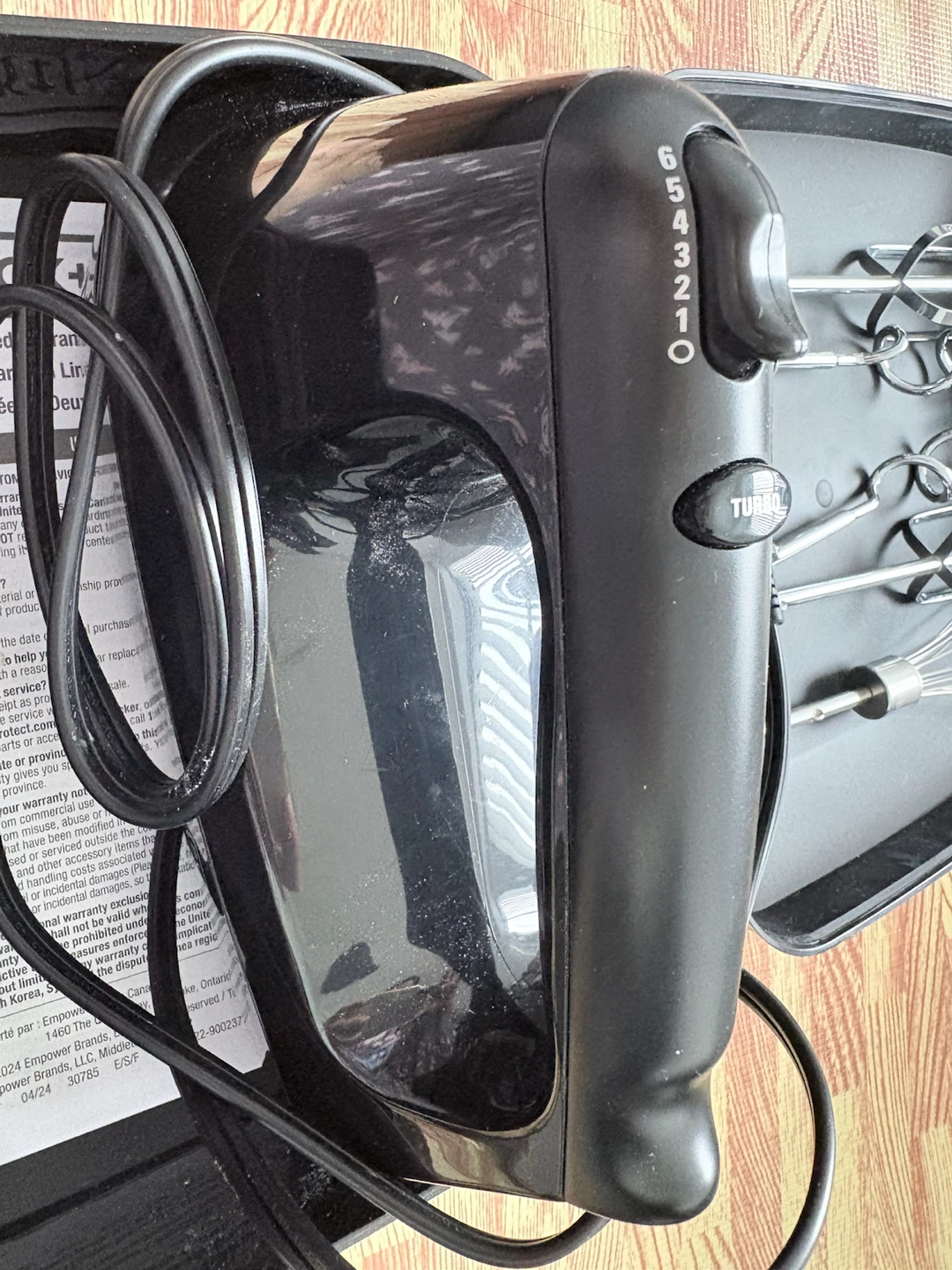 BLACK+DECKER Hand Mixer with Case - photo 2