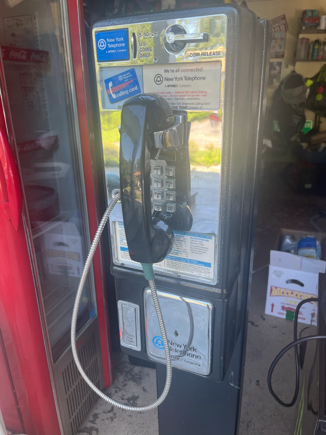New York Telephone Payphone - photo 3