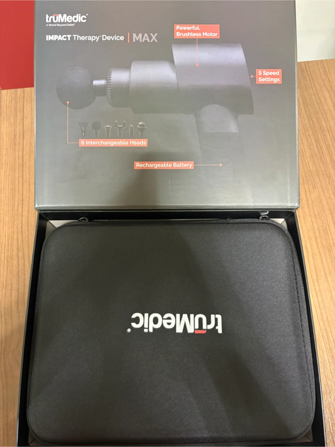 TruMedic Impact Therapy Device Max-Massage Gun - photo 2