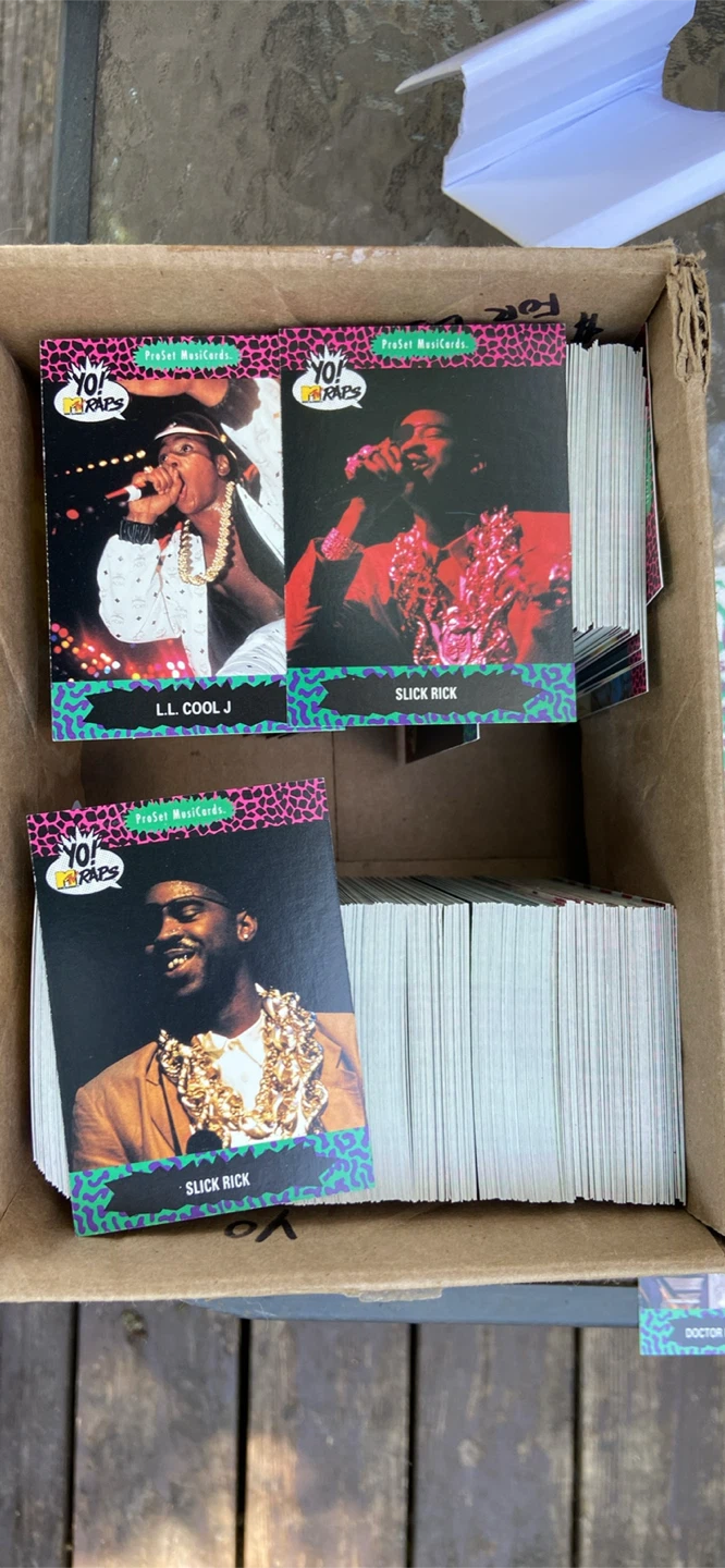 ProSet Yo! MTV Raps Trading Cards Collection
