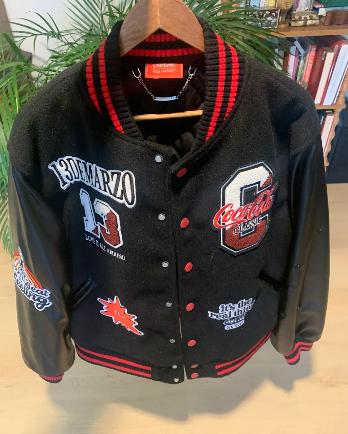 13DE MARZO x Coca-Cola Classic Varsity Jacket