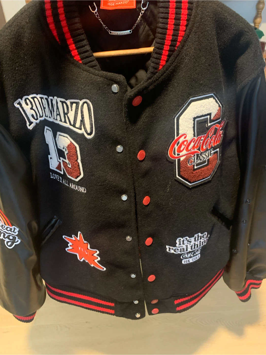 13DE MARZO x Coca-Cola Classic Varsity Jacket - photo 5