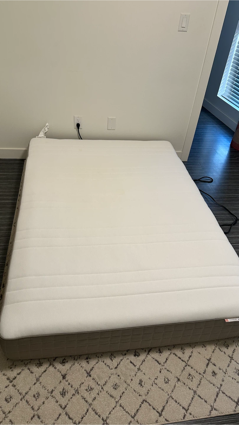 IKEA Double/Full Mattress and Mattress Protector