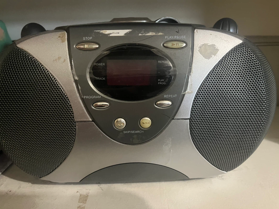 Portable CD Player Boombox Radio