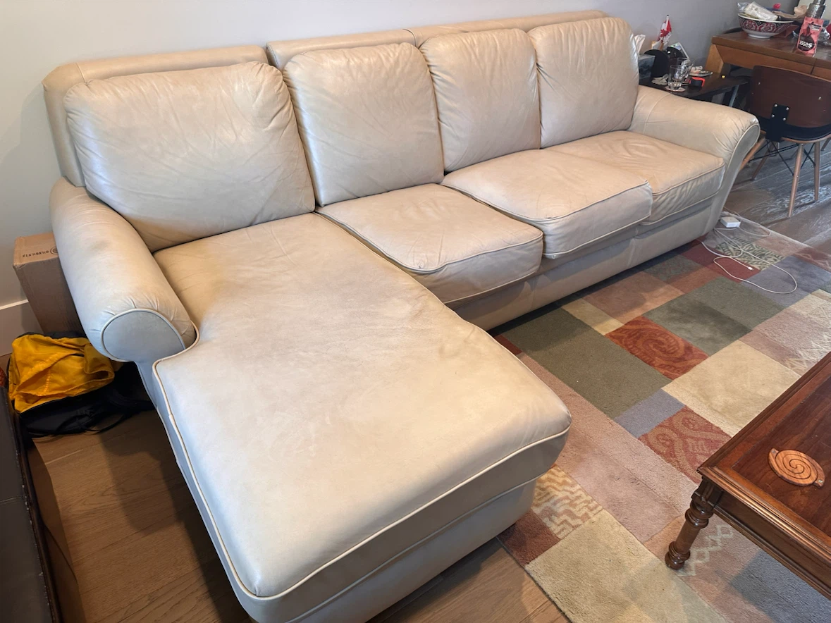 La-Z Boy Leather Couch