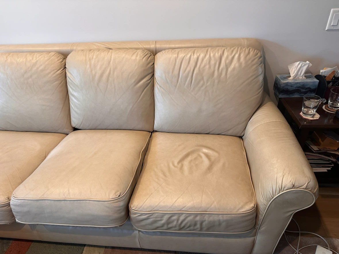 La-Z Boy Leather Couch - photo 2