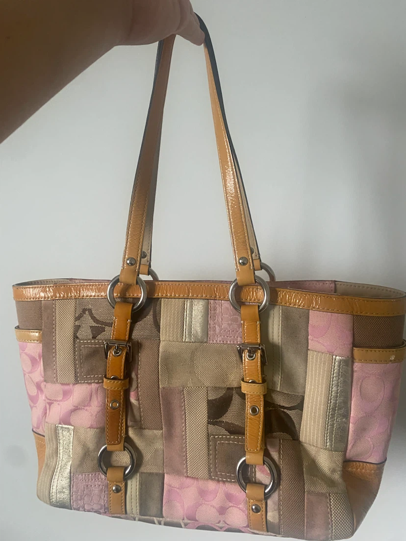 Coach Patchwork Tote Bag