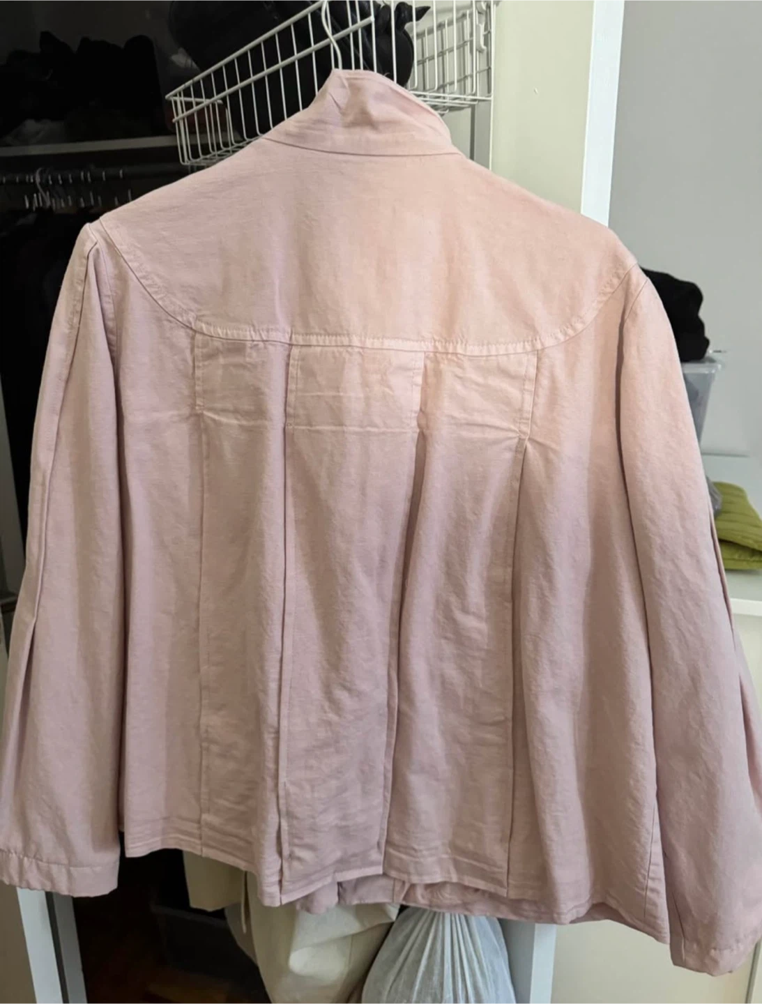 Zara Pink Button-Up Jacket - photo 2