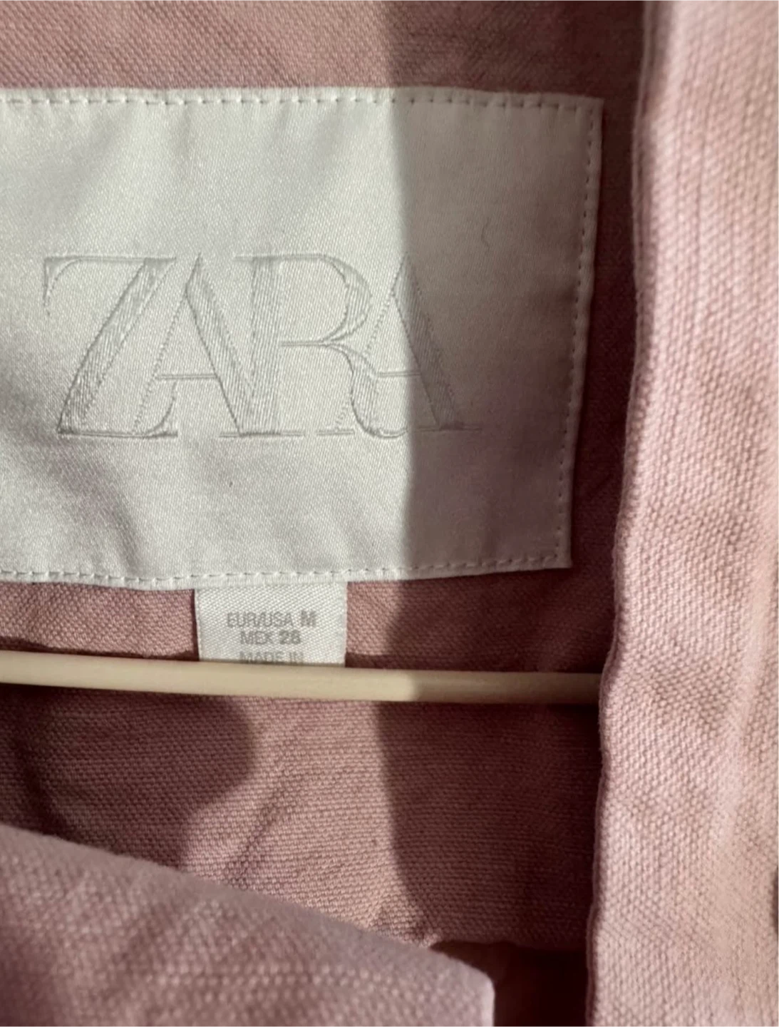 Zara Pink Button-Up Jacket - photo 5