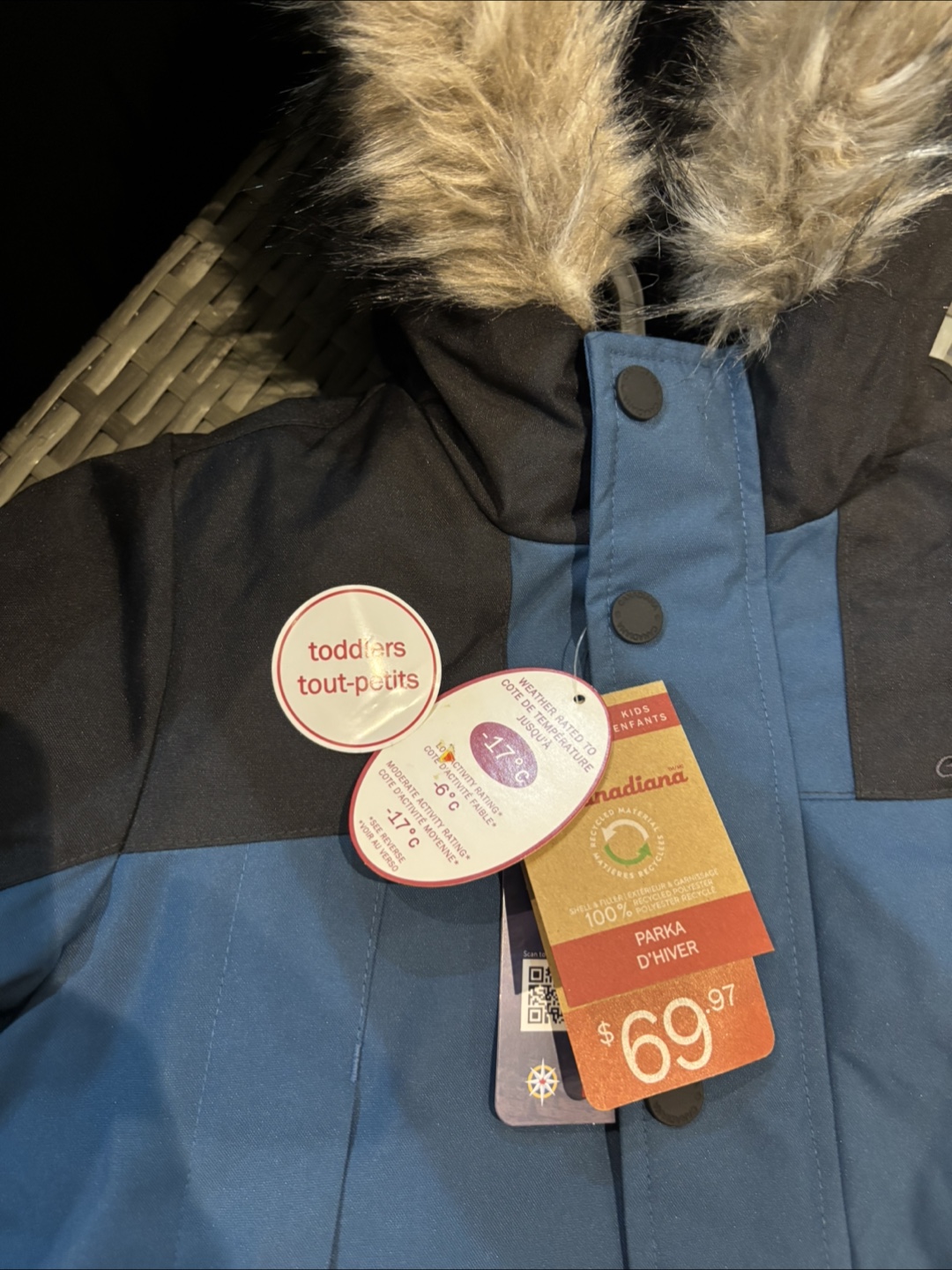 Canadiens Toddler Winter Parka - photo 2
