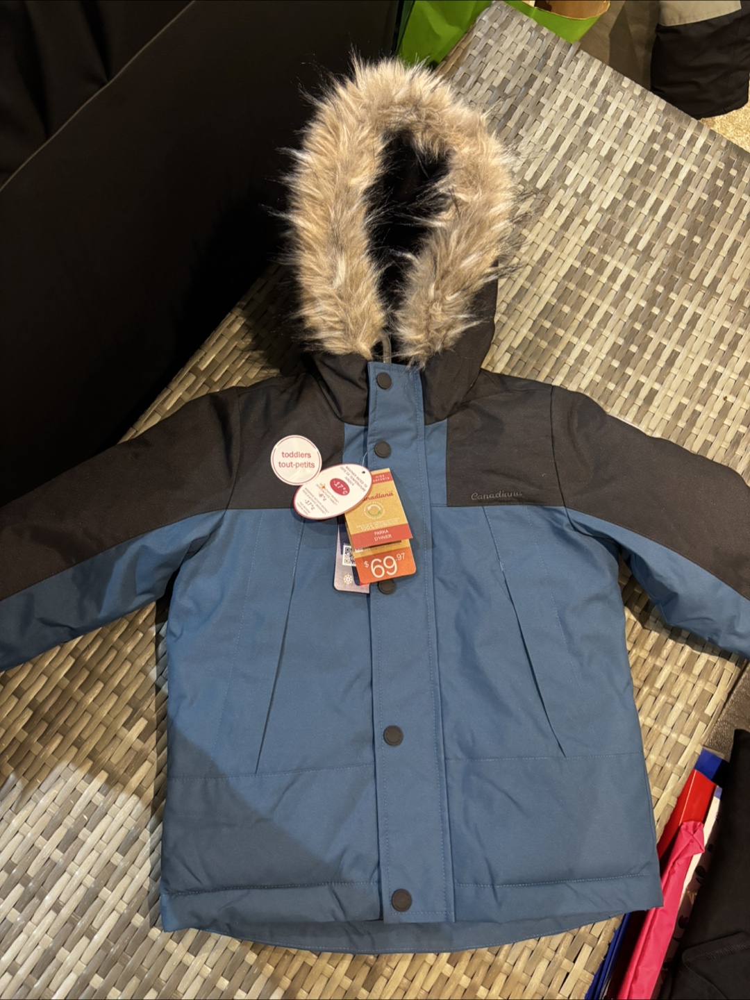 Canadiens Toddler Winter Parka