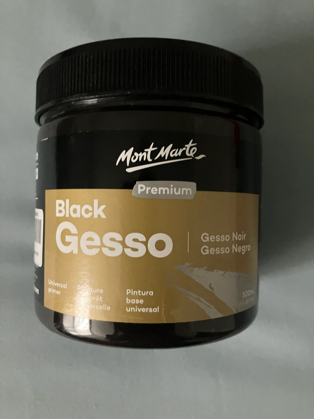 Mont Marte Premium Gesso (Black and White)