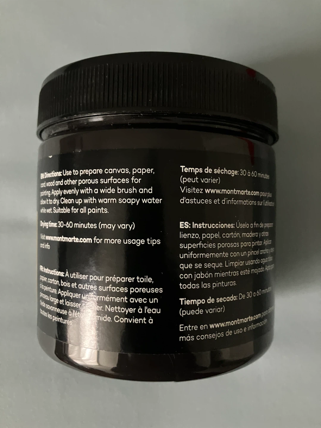 Mont Marte Premium Gesso (Black and White) - photo 2