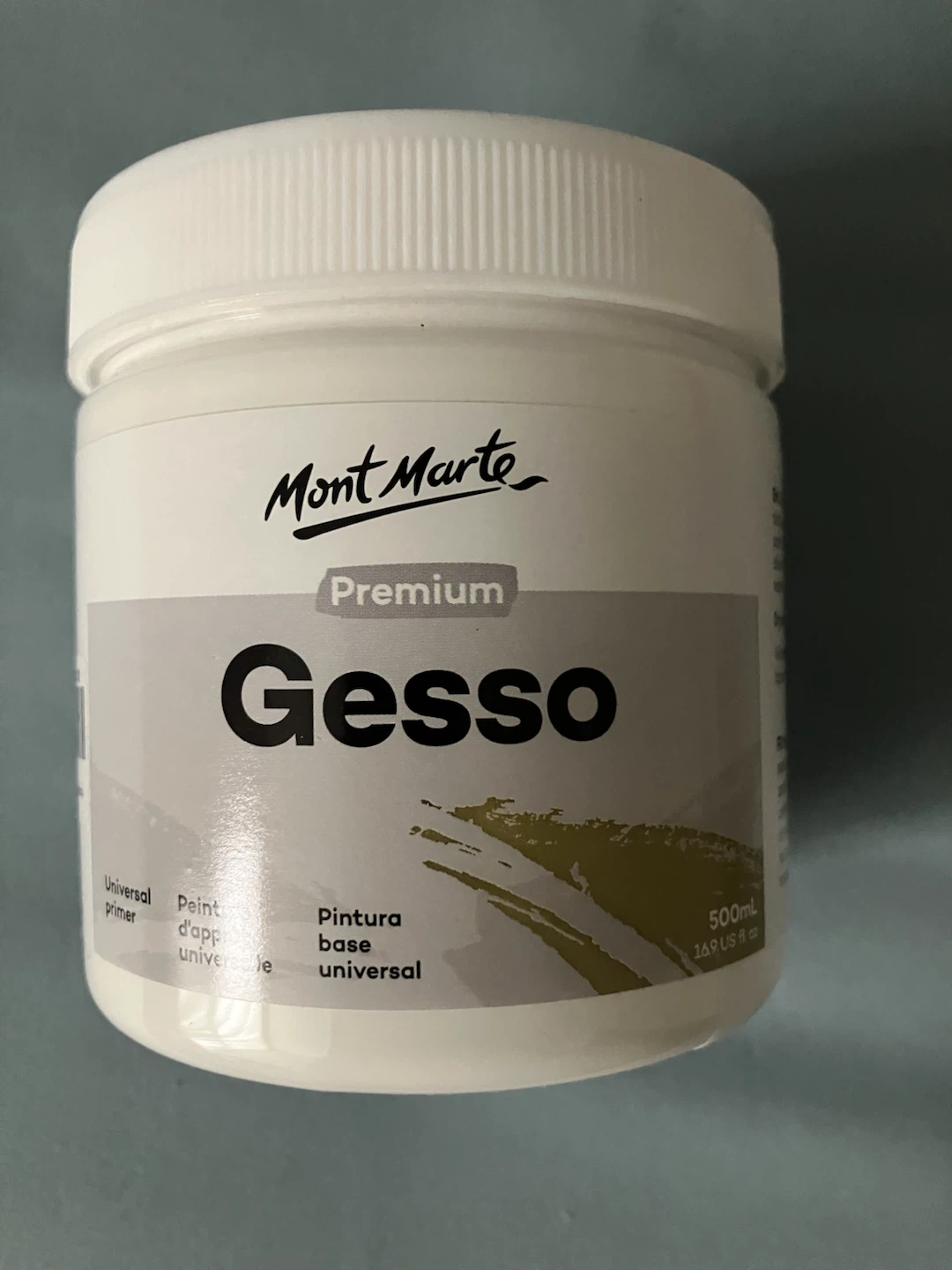 Mont Marte Premium Gesso (Black and White) - photo 3