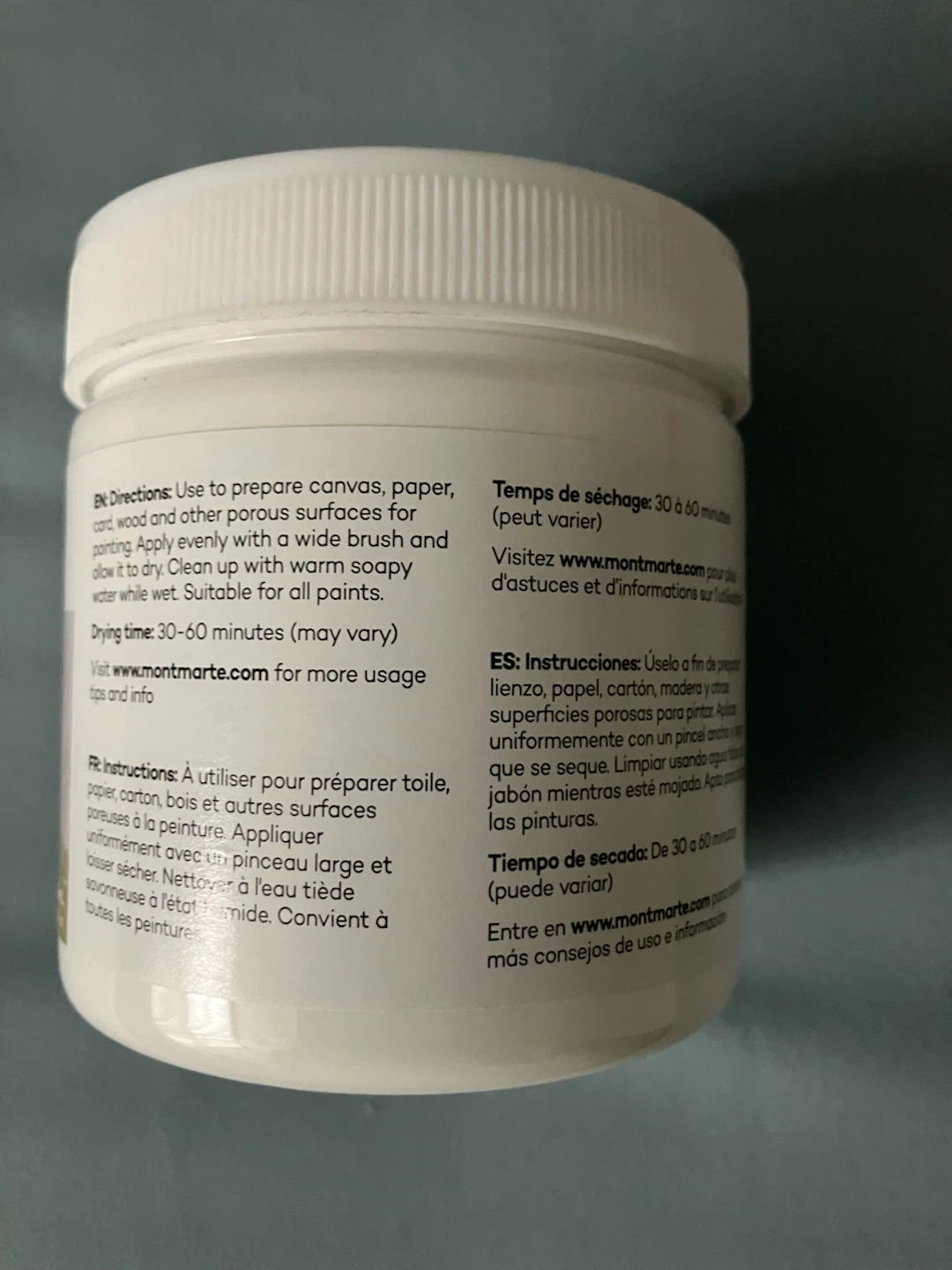 Mont Marte Premium Gesso (Black and White) - photo 4